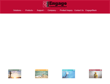 Tablet Screenshot of engageinc.com